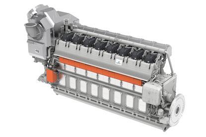 Wärtsilä 46TS-DF dual-fuel engine