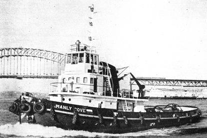 One of the Australian tugs that had more than doubled its bollard pull after a conversion from steam to Diesel power