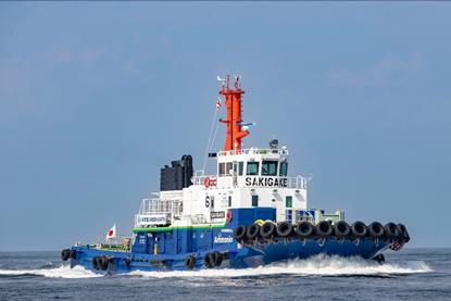 Sakigake ammonia-fuelled tugboat