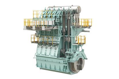 WinGD’s six-cylinder, 62-bore X-S engine