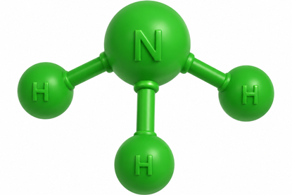 green ammonia molecule