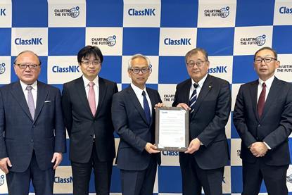 ClassNK AiP for a CO2 carrier