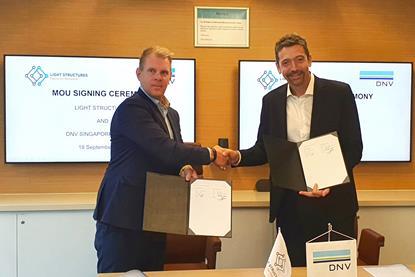 DNV MOU press release - Contract signing