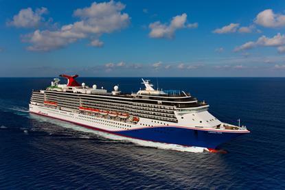 Carnival Pride at sea