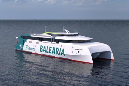 mtu on-board power generator for Balearia