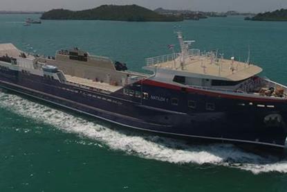 Seatransport 73m SLV was used as the trial platform for the MMR concept.