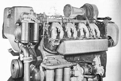 A new introduction in November 1962 was this high speed diesel engine from Rolls-Royce, rated 600bhp at 1,500rpm