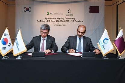 27092023 QatarEnergy and HHI Sign Ship Construction Agreement 01