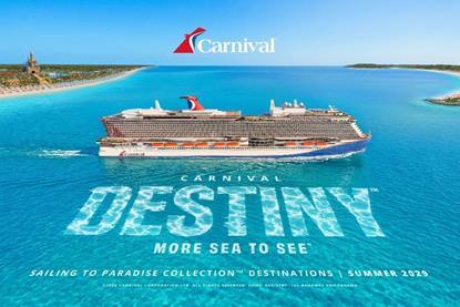 Carnival Destiny ad