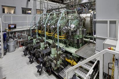 Two-Stroke Ammonia test engine
