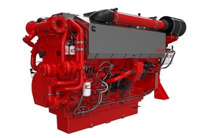 Cummins' QSK60 methanol engine
