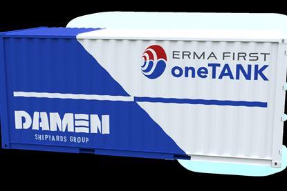 Damen signs up Erma First to supply world’s smallest ballast water treatment system