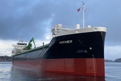 The Aasen Shipping bulk carrier