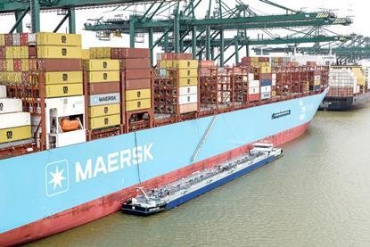Ane Maersk at Antwerp-Bruges