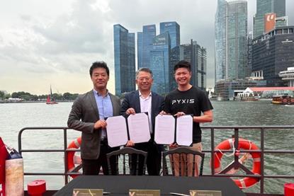 HoA signing ceremony held on one of Pyxis’s EV boats