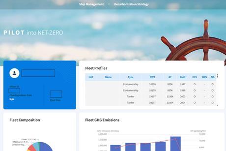 A screenshot of the new KR platform PILOT