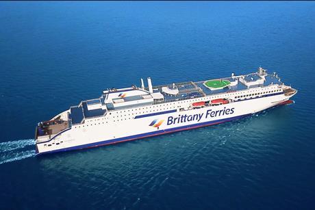 Brittany Ferries’ Salamanca passenger ferry.