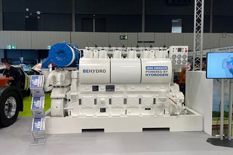 Belgium-based ABC Engines’ joint venture company BEH2YDRO launched a 100% hydrogen combustion engine at the World Hydrogen Summit held in Rotterdam in May.