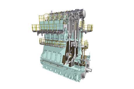 WinGD 6X82 low-speed engine