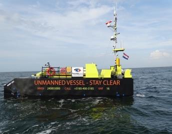 RC Dock remotely controlled unmanned vessel