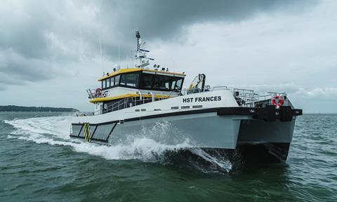 HST Frances crew transfer vessel