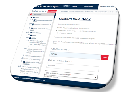 ABS claims that its new Custom Rule Book is the first development of its kind in classification.