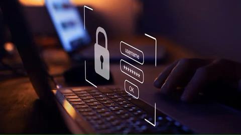 Cyber security graphic