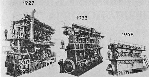 First Diesel Engine Ship
