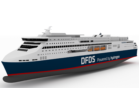 Danish ferry operator DFDS is planning to introduce a hydrogen fuel cell-powered ferry into service in 2027.
