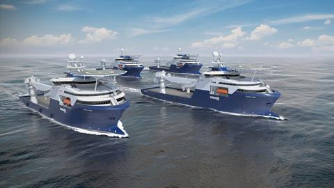 Offshore construction vessel
