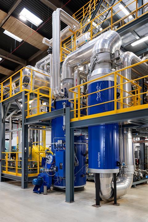 Alfa Laval Aalborg Boiler at the Alfa Laval Test & Training Centre