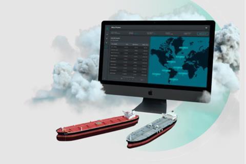 The image shows Siglar Carbon’s emissions insight platforms