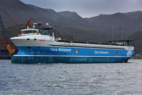 The Yara Birkeland