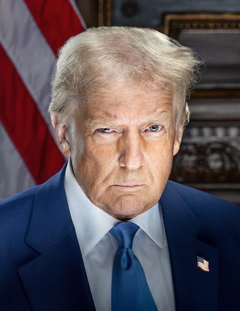 January 2025 Official Presidential Portrait of Donald J. Trump