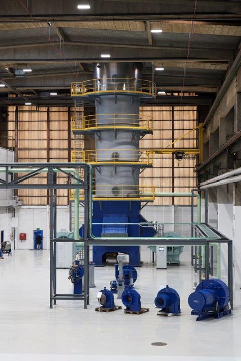 Alfa Laval gas combustion unit