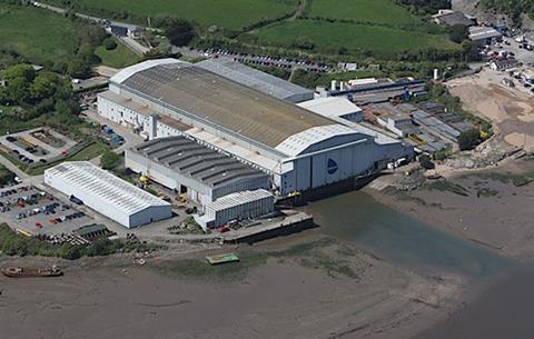 Harland & Wolff's owners InfraStrata confirmed that the Appledore site in Devon was fully operational in August 2021, little over 2 years after its closure in 2019