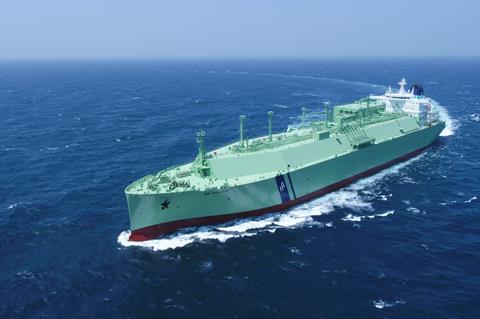 A BW LNG vessel