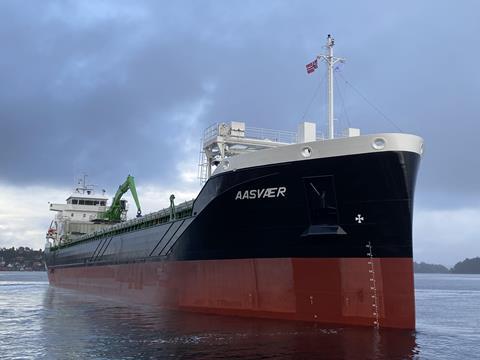 The Aasen Shipping bulk carrier