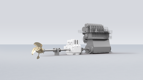 ABB permanent magnet shaft generator