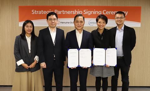 Hanwha Ocean and GCMD sign a strategic partnership agreement in Seoul