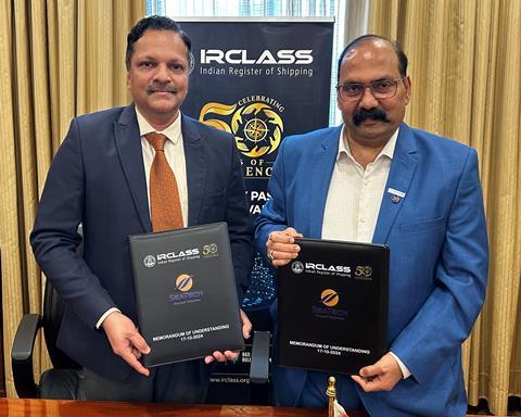 IRS/SeaTech MOU signing
