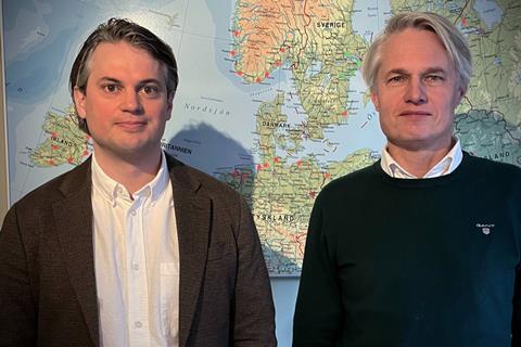 Hannes von Knorring, Principal Consultant, DNV Maritime and Sebastian Tamm, Chairman of RSI and Sustainability & Logistics Manager at EFO