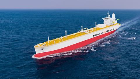 Render of an NH3 carrier