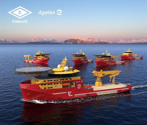 Eidesvik and Agalas are teaming up on a new CSV