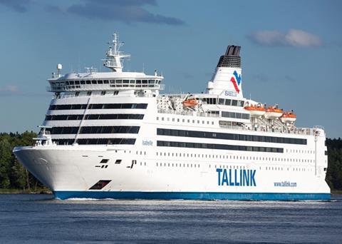 Fuel efficiencies of 7% were obtained installing Qtagg's EcoPilot voyage optimisation software on Tallink Grupp's <i>M/S Isabelle</i>