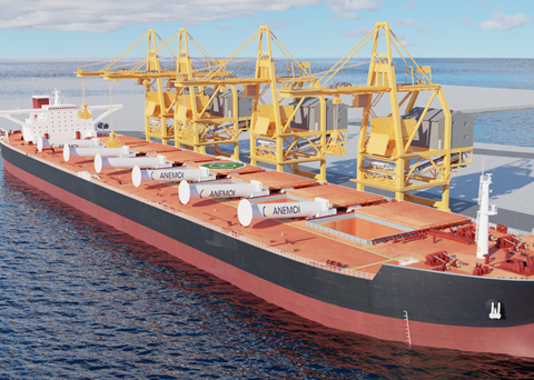 Oldendorff explores rotor sails for bulkers as Scandlines evaluates ferry rotos experience.