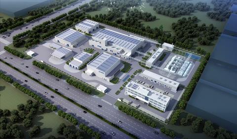 Hempel’s new production facility in Yantai, China will be inaugurated in 2021. (Image courtesy of Hempel)