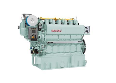 Yanmar has announced the first sale of a six-cylinder, 220mm bore dual-fuel genset