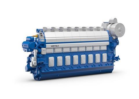 Six new LNG carrier vessels will be fitted with Wärtsilä 46DF dual-fuel engines, plus gas valve units and auxiliaries Photo: Wärtsilä Corporation