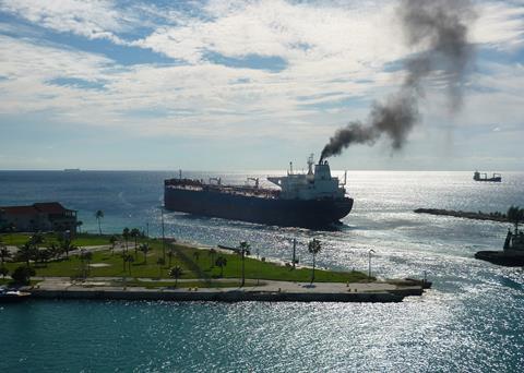 Shipping accounts for around 80% of global trade and 3% of GHG emissions Photo: freeimageslive.co.uk/silvervoyager